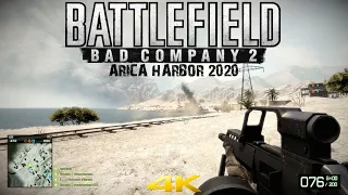 Battlefield Bad Company 2 Multiplayer 2020 Arica Harbor 4K