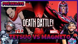 PDE Reacts | Magneto VS Tetsuo - DEATH BATTLE! (Reaction & Discussion)