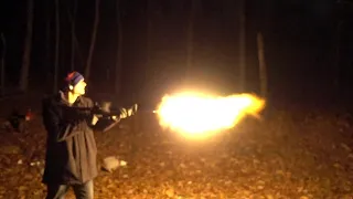 Muzzle Flash in the Dark