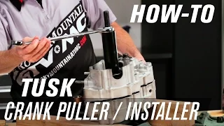 How To Install a Dirt Bike Crankshaft using the Tusk Crank Puller/Installer