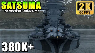 Super battleship Satsuma - Hits hard with 510mm guns