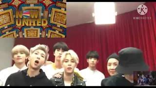 BTS reacting to now United "LEAN ON ME " (descrição)