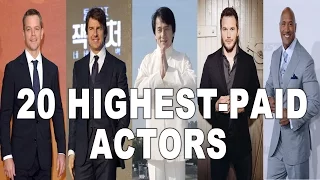 Top 20 Highest-Paid Actors in The World 2016