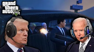 US Presidents Had Honest Talk During POLICE and MAFIA BOSS Chase In GTA 5