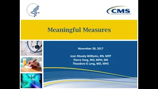 Meaningful Measures Webinar