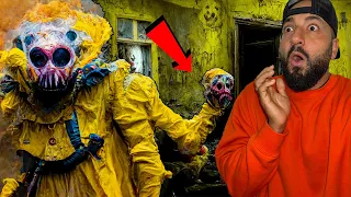 HOMELESS GUY DRESSED AS IT CLOWN IS LEAVING ME DEAD ANIMALS IN MY ABANDONED HOUSE (ATTACKED)