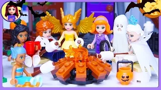 Lego Friends Halloween Haunted Mansion Dress Up Silly Play - Kids Toys