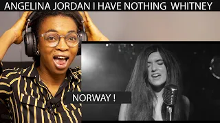 ANGELINA JORDAN I HAVE NOTHING  WHITNEY COVER