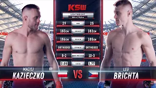 KSW Free Fight: Leo Brichta vs. Maciej Kazieczko