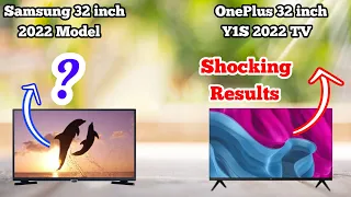 Samsung 32 inch HD Ready LED Smart TV vs OnePlus TV Y1S 32 Inch 2022 | UA32T4380AKXXL vs 32HD2A00