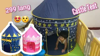 KIDS CASTLE TENT REVIEW FROM SHOPEE