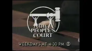 The Peoples Court Syndication Promo (1985)