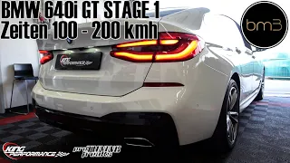 Stage 1 BM3 TUNING Software passend für BMW 640i | 6er GT G32 | B58 Motor ohne OPF | 100-200 km/h