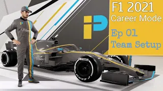 PS5 F1 2021 Career Mode Episode 01