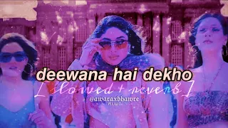 deewana hai dekho (slowed + reverb) LoFi | alka yagnik | sonu nigam | k3g