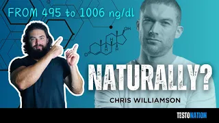 How Chris Williamson increased high testosterone from 496 to 1006ng/dl