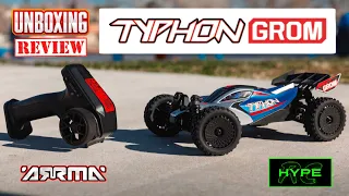Unboxing & Testing the NEW ARRMA TYPON GROM