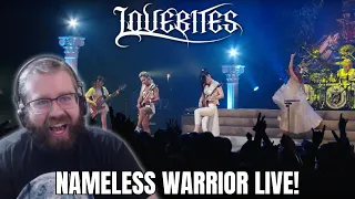 LOVEBITES / Nameless Warrior [Live Video from "Knockin' At Heaven's Gate"] REACTION!