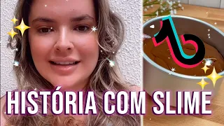 AS MELHORES HISTÓRIAS COM SLIME DA CACAU LUZ 🌺✨