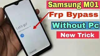 Samsung M01 FRP Bypass / SM-M015G Google Account Bypass Without Pc Android 10Q