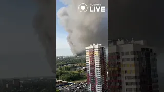 🔥🔥🔥У Пітєрі палає холодокомбінат