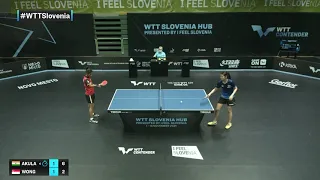 Sreeja Akula vs Wong Xin Ru | WTT Contender Novo Mesto 2021 | WS | Qual