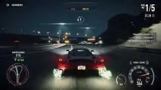 Need for Speed Rivals Ferrari Enzo Hot Pursuit Full Race PS4 Gameplay HD