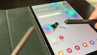 Замена  ремонт сломанного пера стилуса Samsung Galaxy Tab S6 / Samsung stylus repair