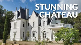 FANTASTIC 19TH-C. CHATEAU | In the Loire Valley, newly renovated with 30 ha & outbuildings - A23069