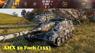 AMX 50 Foch (155) - World of Tanks UZ Gaming