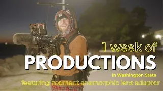 One week as a Washington state director of photography - Vlog 001