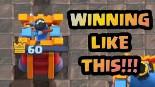 Epic Comeback with X-Bow deck | Playing X Bow deck in classic challenge #shorts