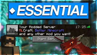 How to EASILY Play Modded Minecraft With Friends (Dawncraft, RLCraft, Better Minecraft)