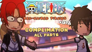 ~Past Red Haired Pirates (+Uta) React To LUFFY~  |/| OnePiece Complimation |/|~