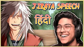 INDIAN voice artist dubs Jiraya's last words in Hindi || Vishesh Milind || Naruto
