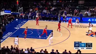 Mitchell Robinson Dunks On Kyle Kuzma!! 🤡 Washington Wizards Vs New York Knicks Pre-Season