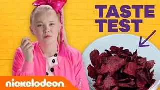 Weird Potato Chip Taste Test w/ JoJo Siwa, Kira Kosarin, Jack Griffo & More 🐙 | Nick