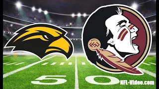 2023 College Football Southern Miss vs Florida State (Full Game)