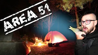 HAUNTED CAMPING IN UK's ROSWELL AREA 51 DELIRIUM - REAL PARANORMAL