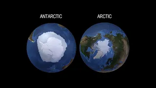 إيه الفرق بين القطب الشمالي والقطب الجنوبي؟