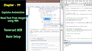 How to read text from image using VBA | Captcha automation using VBA | Tesseract OCR