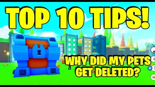 Top 10 Pet Simulator X Tips!