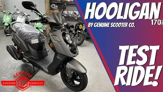 A REAL HOOLIGAN!  Riding the BEST Sport Scooter ever made!  Hooligan 170i test ride