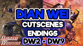 Dian Wei ALL Cutscenes & Endings - Dynasty Warriors - 4K 60 FPS