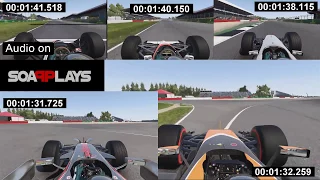 F1 2017 - McLaren Comparison (MP4/4 VS MP4/6 VS MP4-13 VS MP4-23 VS MCL32)