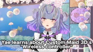 Yae learns about Custom Maid 3D's "Wireless controller*