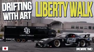 Going drifting with Liberty Walk