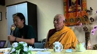 лекция Геше Еше Табхе в Барнауле - Основные положения Буддизма