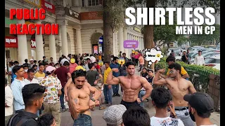 PUBLIC REACTION When BODYBUILDER GOES Shirtless:Girls reaction 😍💪🏼