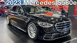 NEW 2023 Mercedes S580e Hybrid - Visual REVIEW interior, exterior